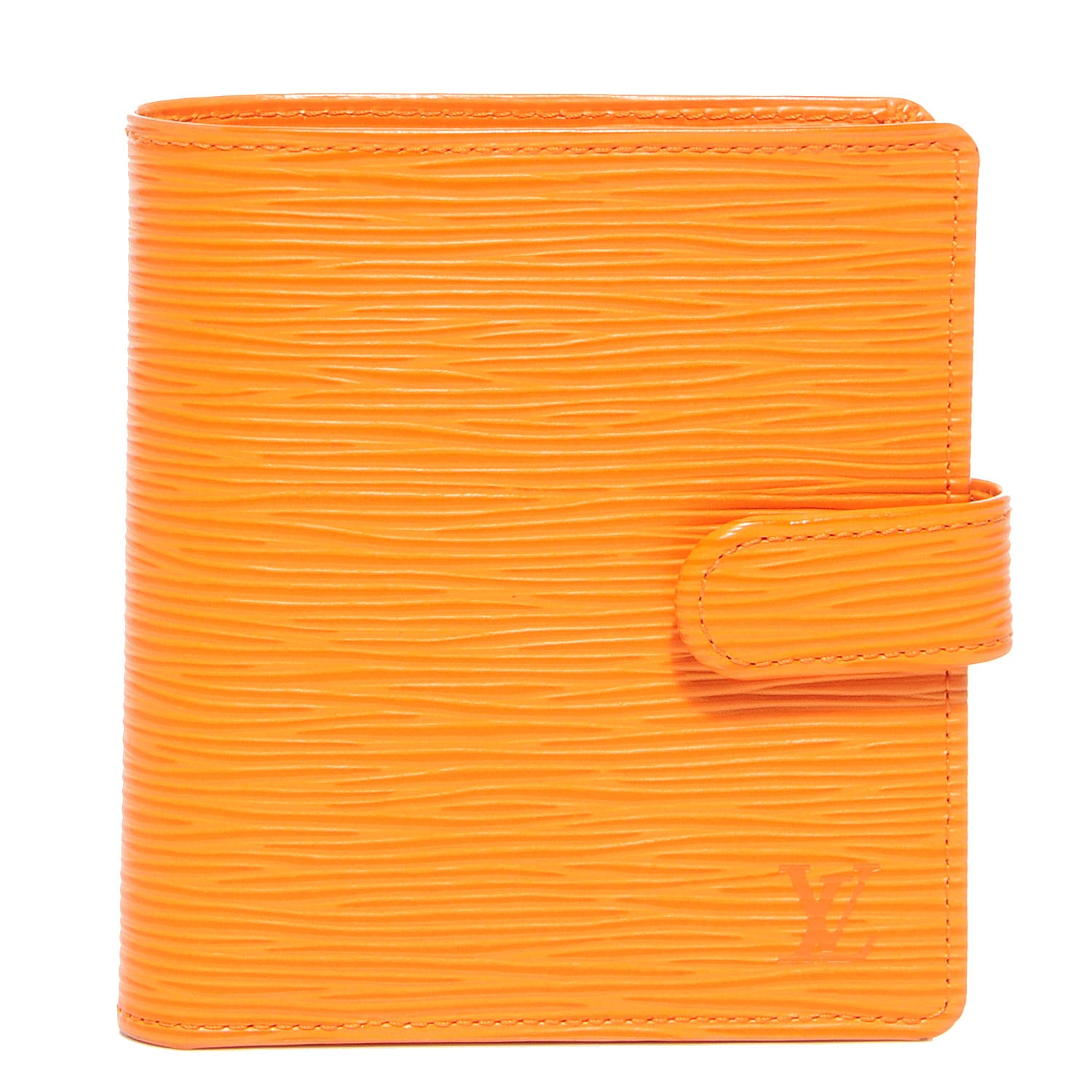 Louis Vuitton Epi Porte-Billets Compact Wallet Mandarin 1 of 8