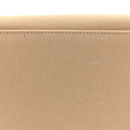 Fendi Canvas Vitello King Logo Embroidered Medium Fendi Sunshine Shopper Tote Sand Ghianda 8 of 8