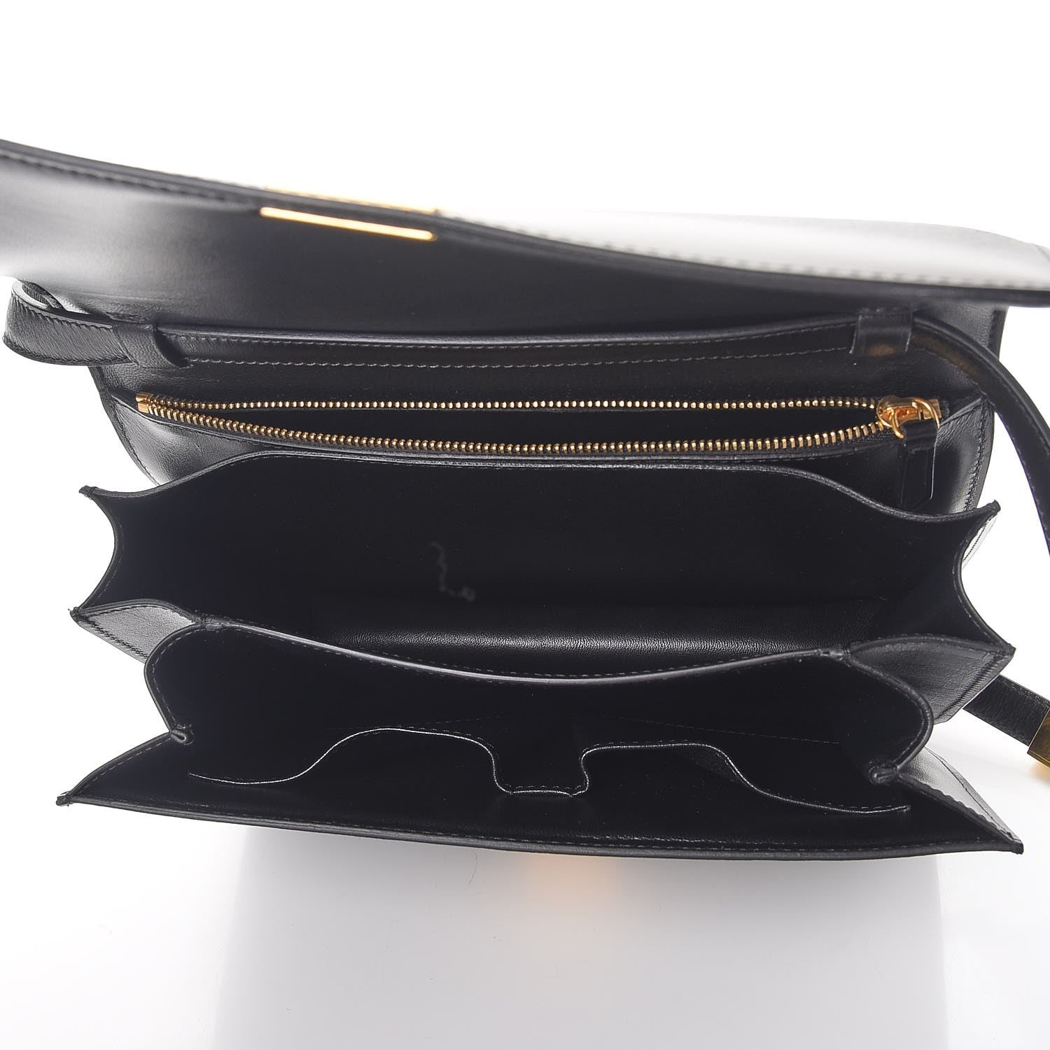 Celine Box Calfskin Medium Classic Box Flap Bag Black 5 of 8