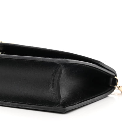 Christian Louboutin Suede Loubi54 Crossbody Clutch Black 9 of 9