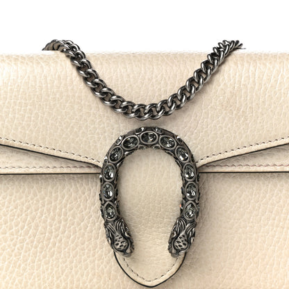 Gucci Dollar Calfskin Crystal Super Mini Dionysus Shoulder Bag Mystic White Black Diamond 7 of 17