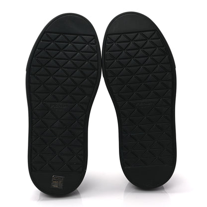 Prada Re-Nylon Spazzolato Rubber Triangle Logo Macro Quilted Mens 35mm Platform Sneakers 8 Black 5 of 8
