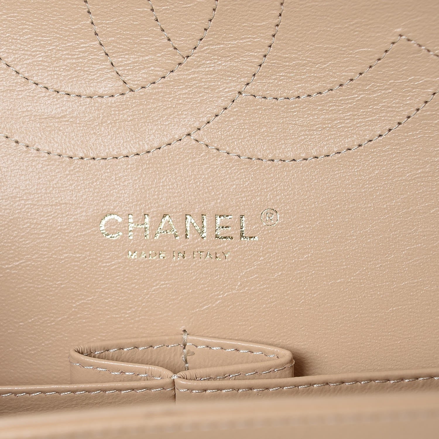 Chanel Caviar Quilted Jumbo Double Flap Beige Clair 7 of 9