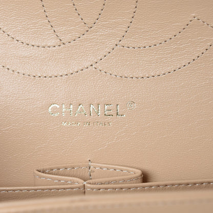 Chanel Caviar Quilted Jumbo Double Flap Beige Clair 7 of 9