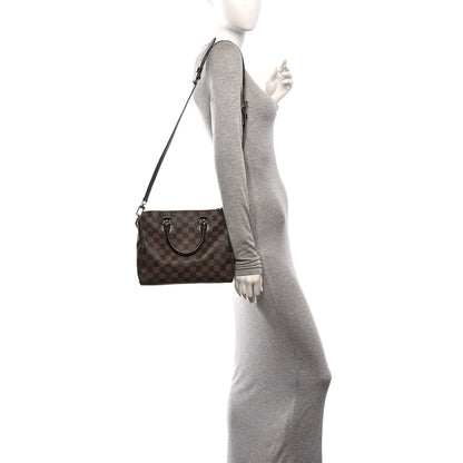Louis Vuitton Damier Ebene Speedy Bandouliere 25 2 of 10