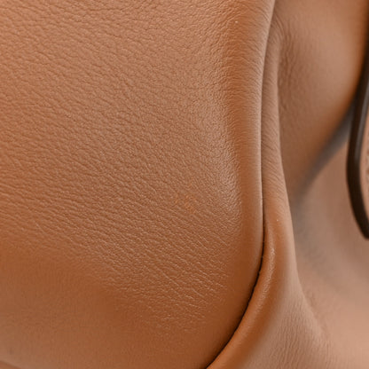 Prada Soft Calfskin Large Aimée Shoulder Bag Caramel 13 of 13
