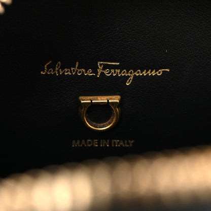 Salvatore Ferragamo Calfskin Travel Camera Crossbody Bag Black 6 of 10