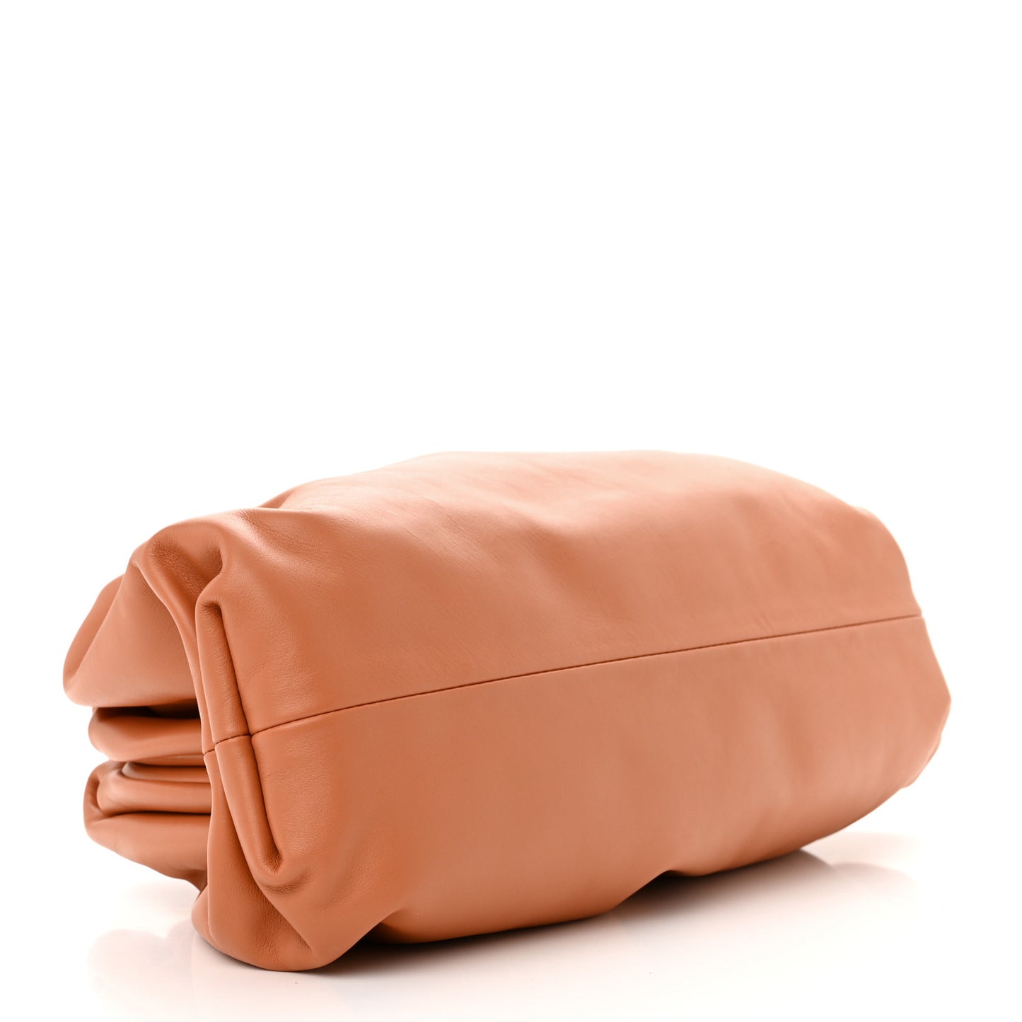 Smooth Butter Calf The Pouch Oversized Clutch Clay