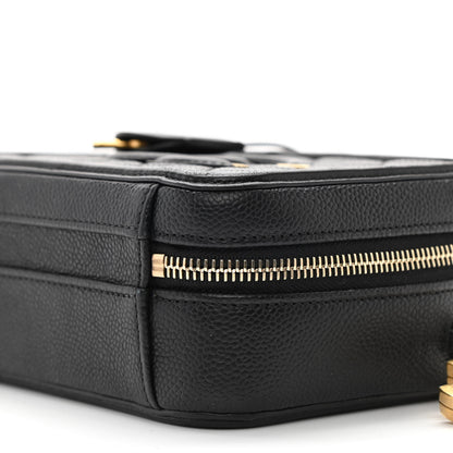 Chanel Caviar Quilted Small CC Filigree Vanity Case Black 10 of 10
