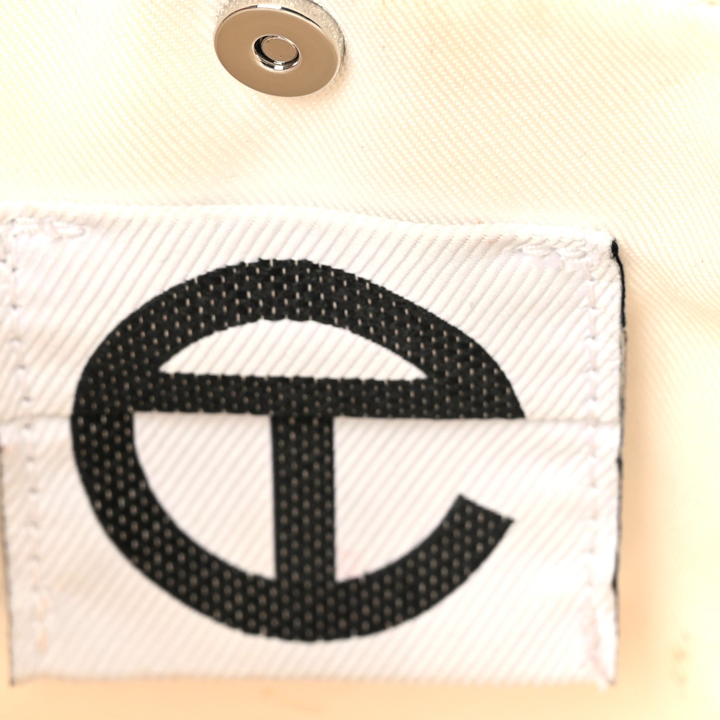 Vegan Leather Small Shopping Bag White