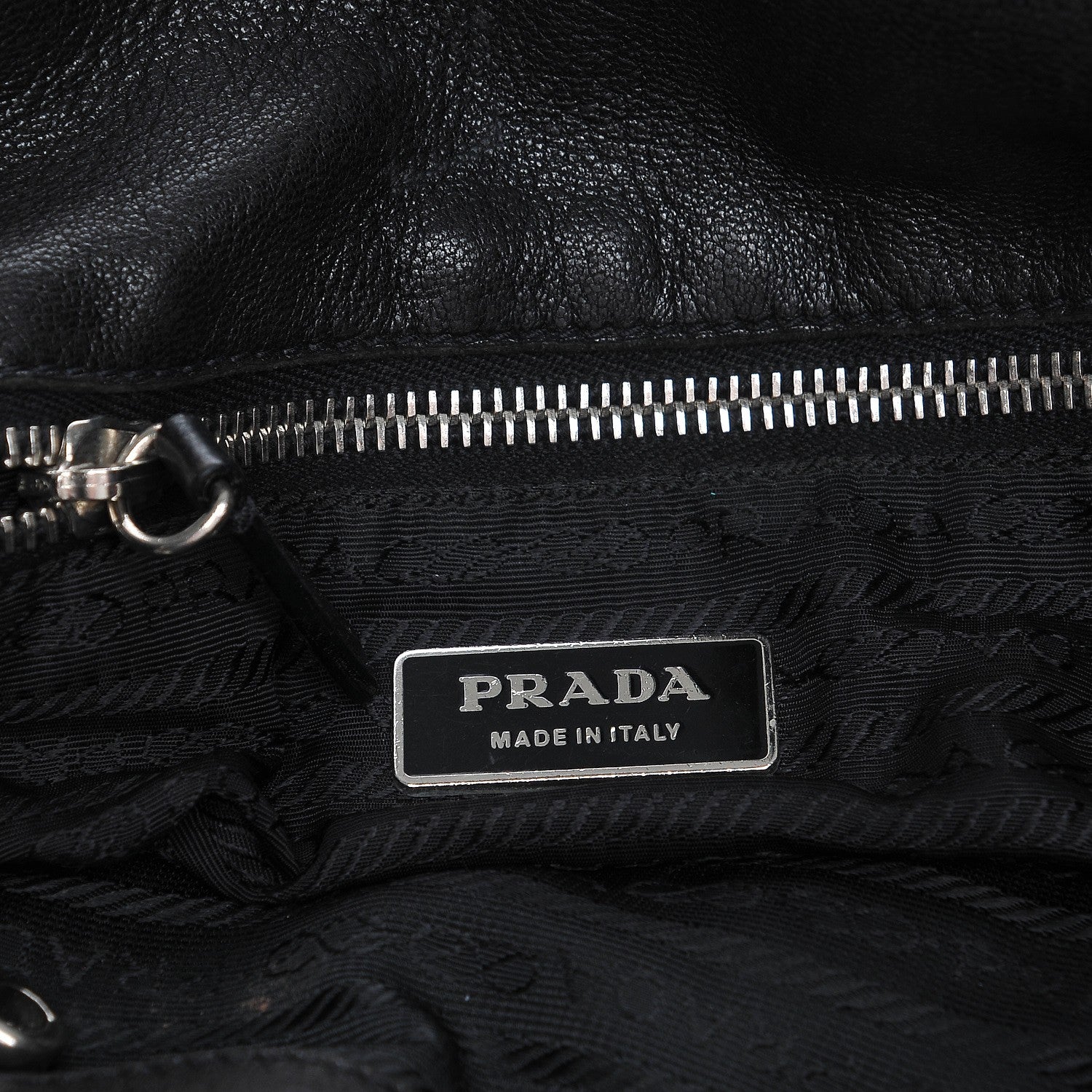 Prada Nappa Small Shoulder Bag Nero Black 6 of 7
