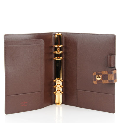 Louis Vuitton Damier Ebene Large Ring Agenda Cover 5 of 7