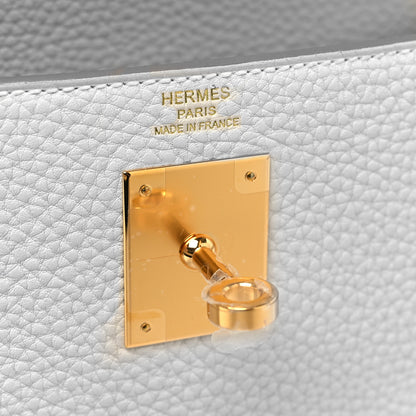 Hermes Togo Kelly Retourne 28 Gris Pale 6 of 13