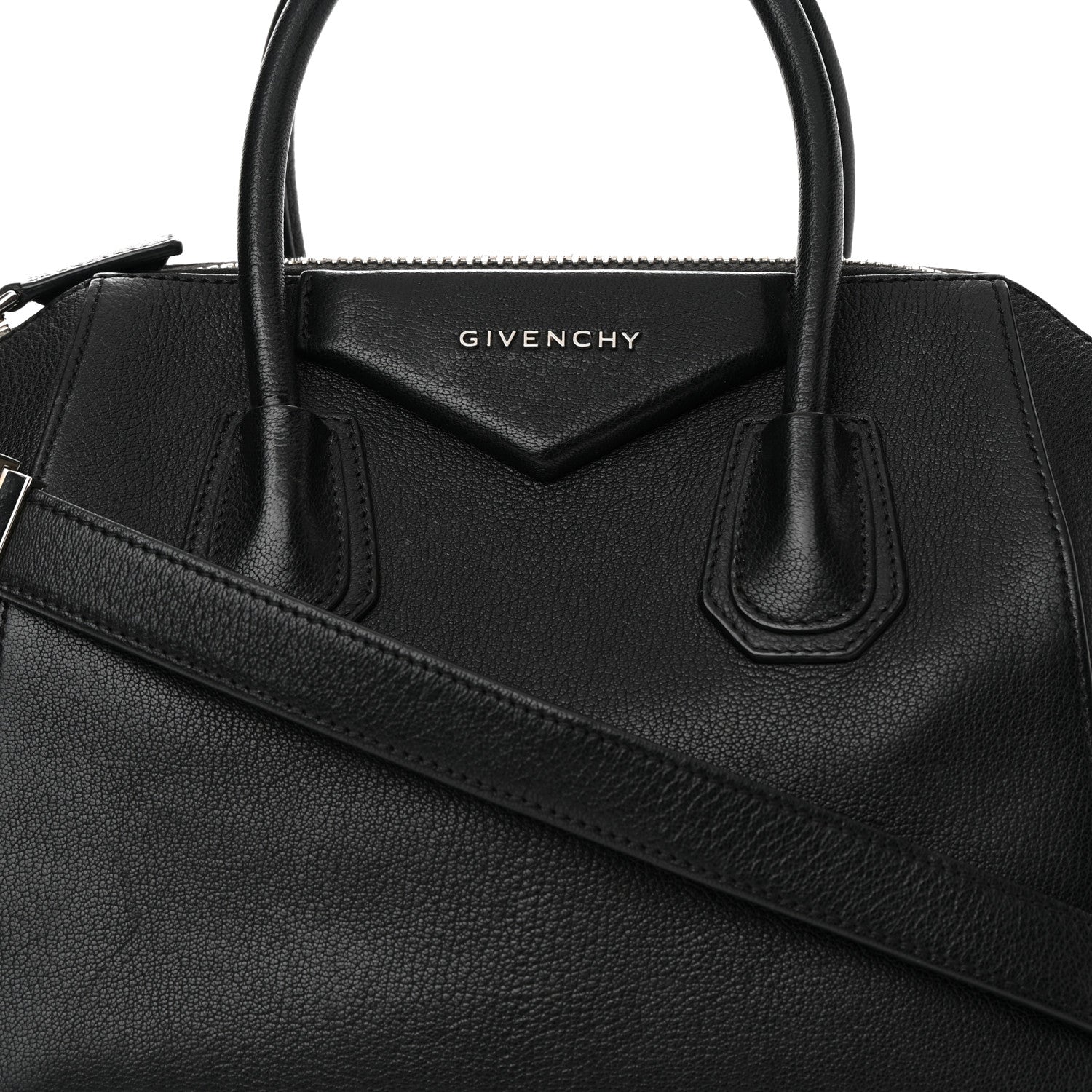 Givenchy Sugar Goatskin Small Antigona Black 9 of 19