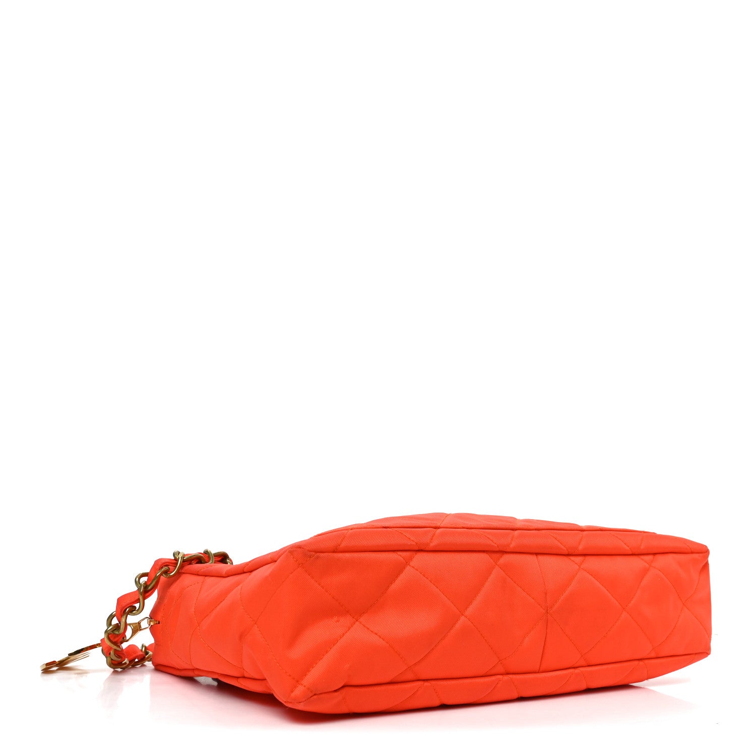 Chanel Quilted Camera Case Orange 4 of 10