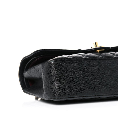 Chanel Caviar Quilted Small Double Flap Black 9 of 12