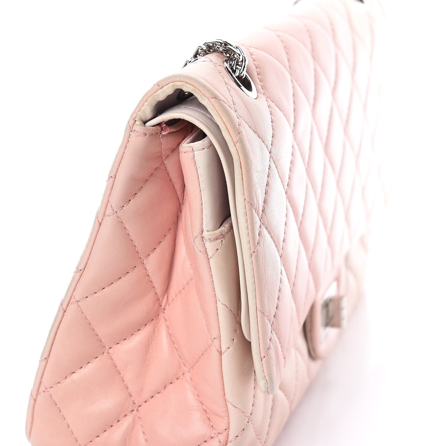 Chanel Lambskin Degrade Quilted 2.55 Reissue 227 Flap Pink 15 of 28