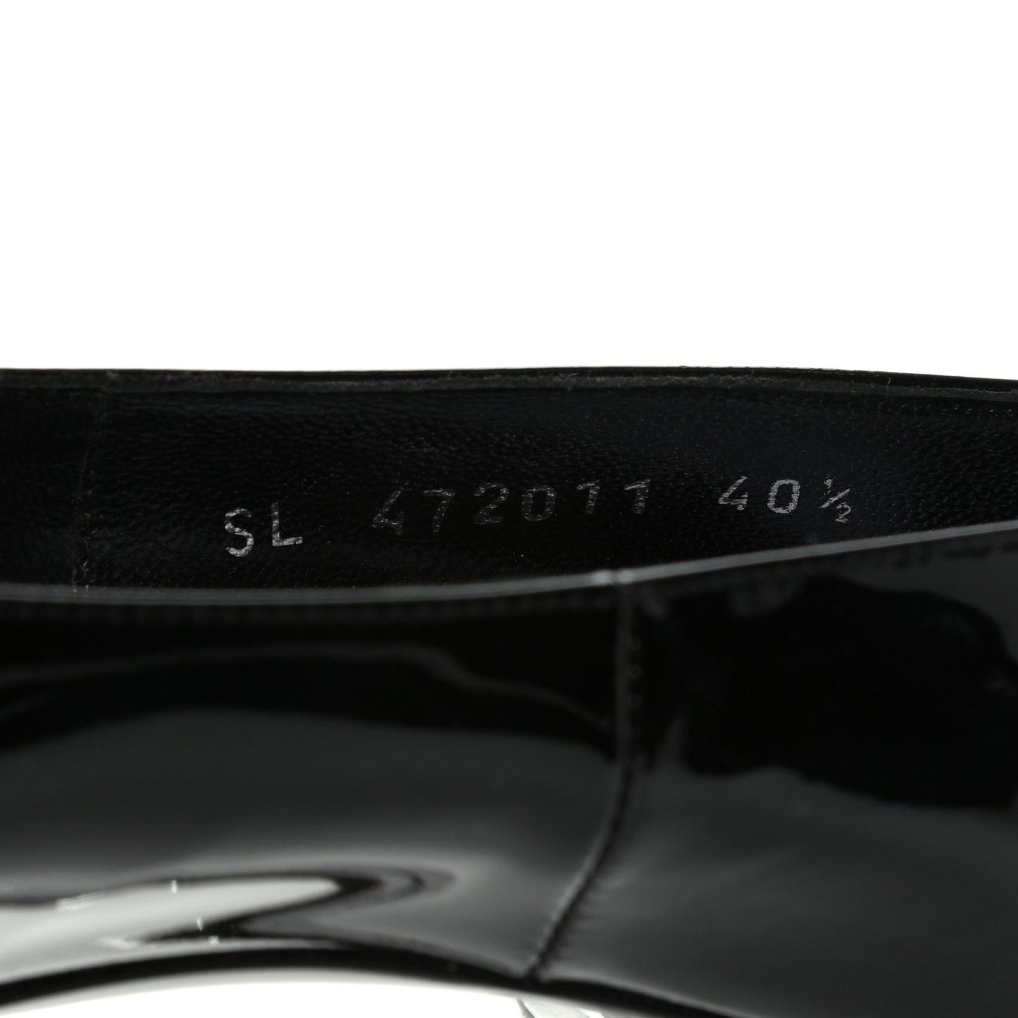 Patent Opyum 110 Pumps 40.5 Black
