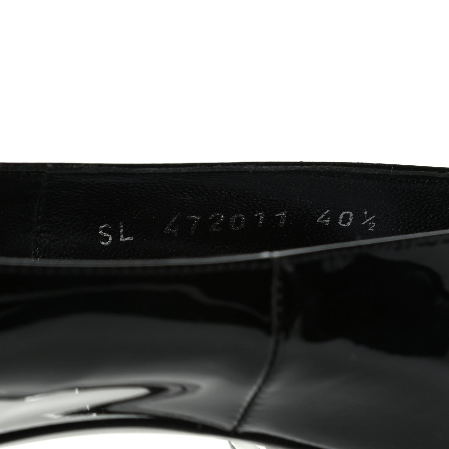 Saint Laurent Patent Opyum 110 Pumps 40.5 Black 8 of 9