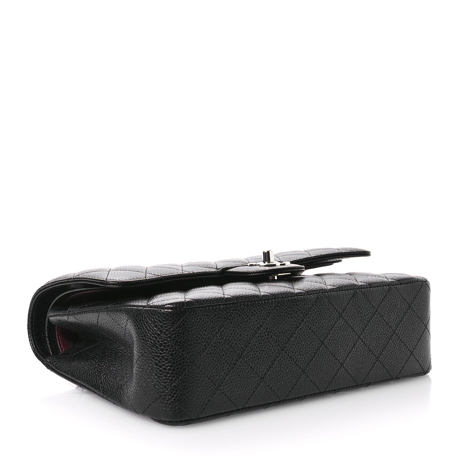 Chanel Caviar Quilted Medium Double Flap Black 4 of 11