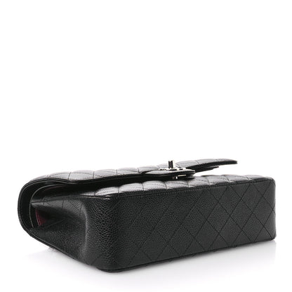 Chanel Caviar Quilted Medium Double Flap Black 4 of 11