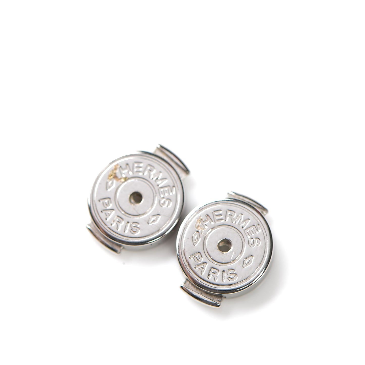 Palladium Lacquered Cage d'H Earrings
