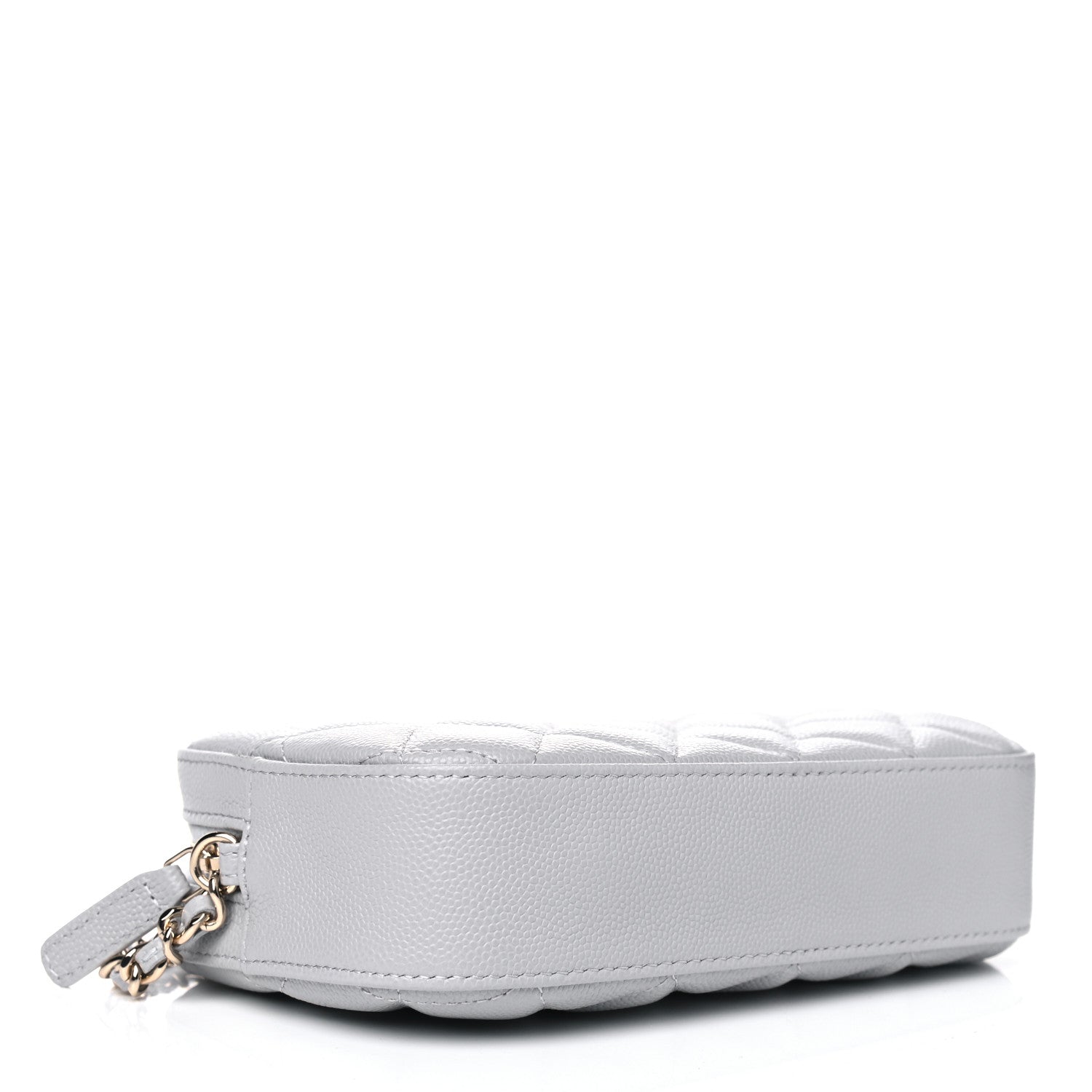 Chanel Caviar Quilted Camera Case Grey 3 of 5