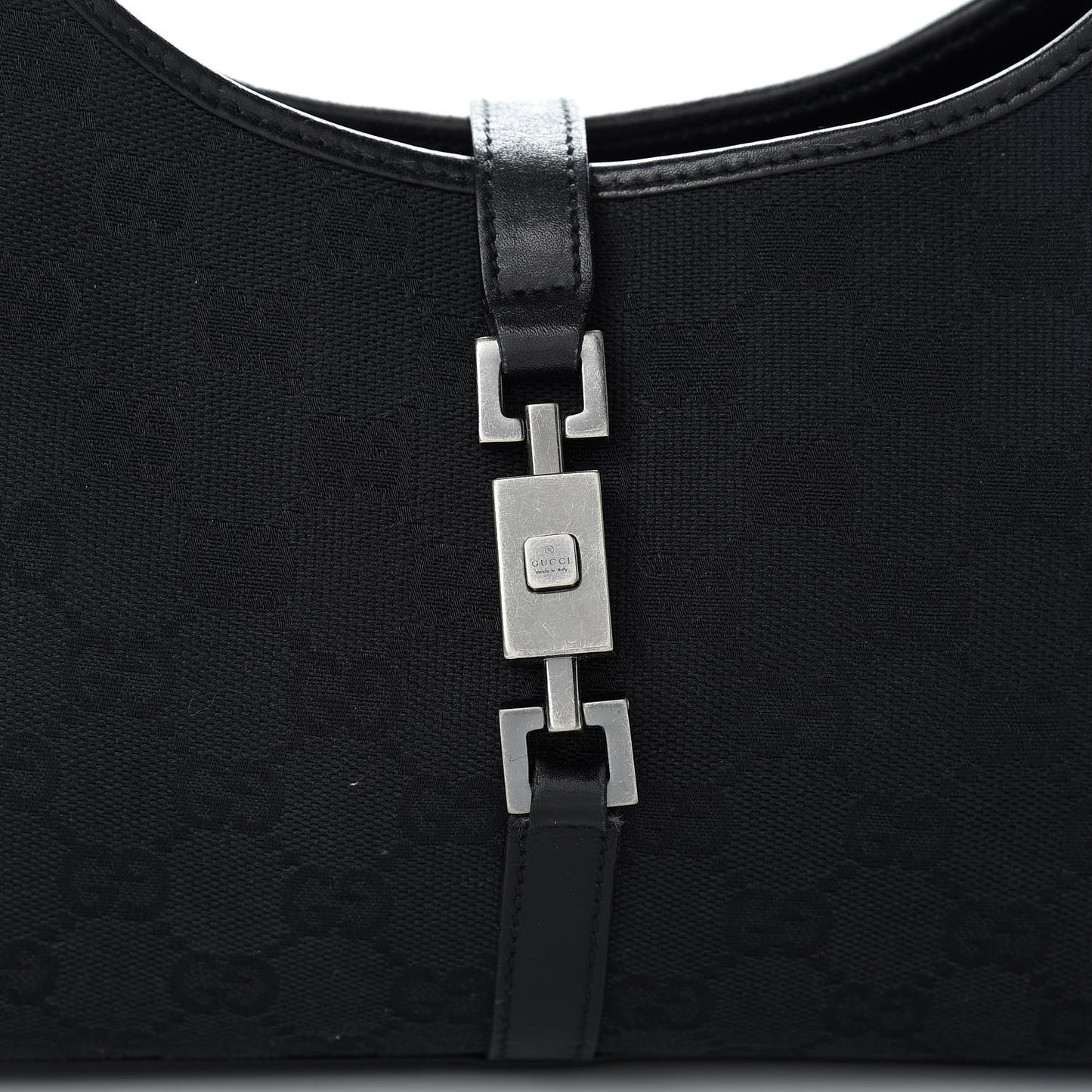 Monogram Small Bardot Black