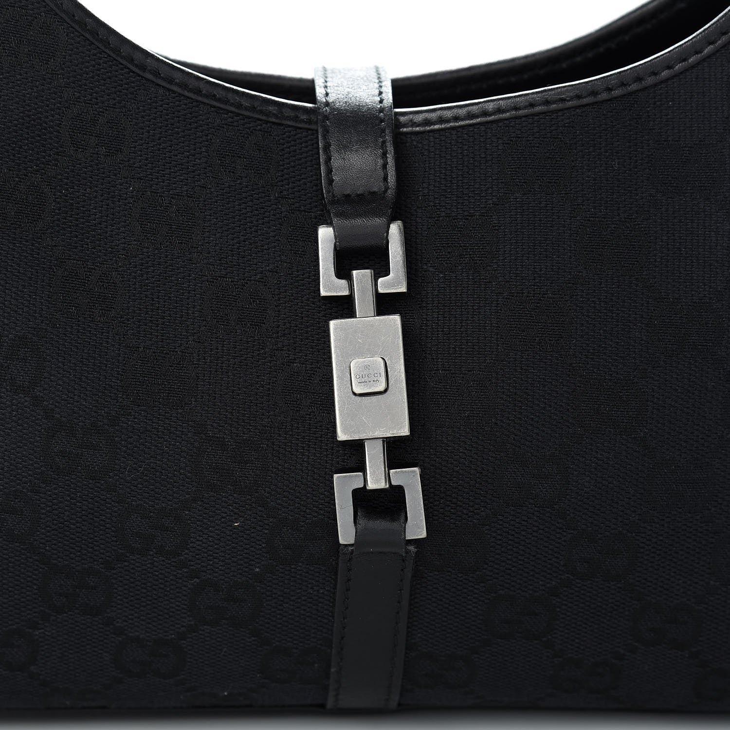 Gucci Monogram Small Bardot Black 8 of 16