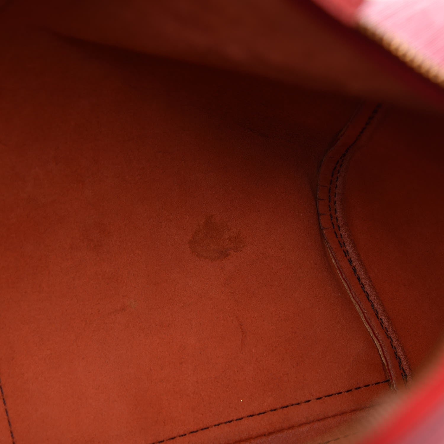 Louis Vuitton Epi Keepall 45 Castillan Red 8 of 18