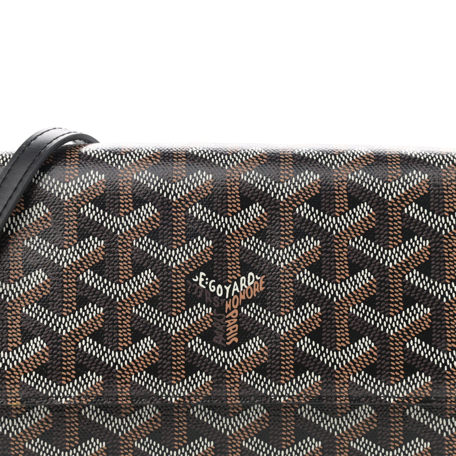 Goyard Goyardine Varenne Continental Wallet Black 8 of 10