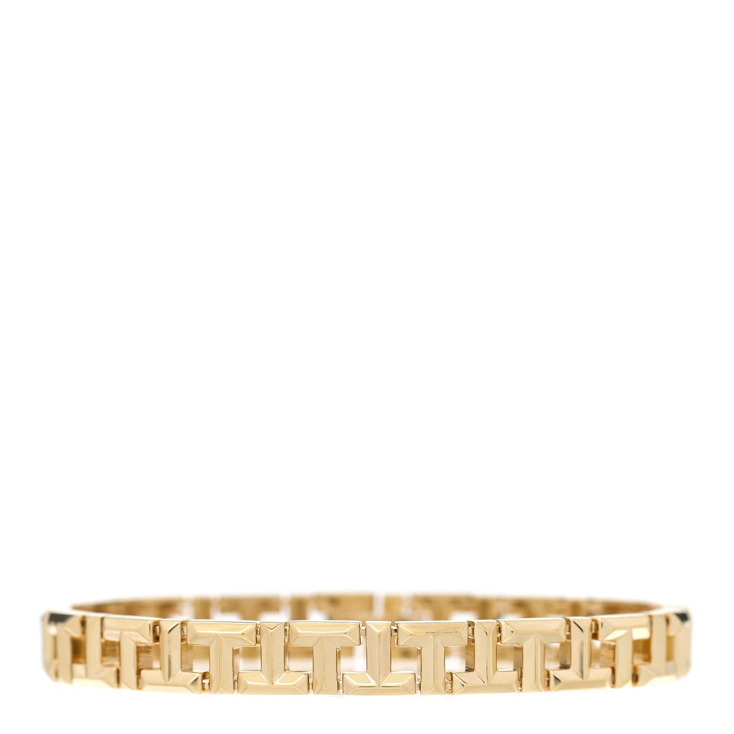18K Yellow Gold Narrow T True Bracelet