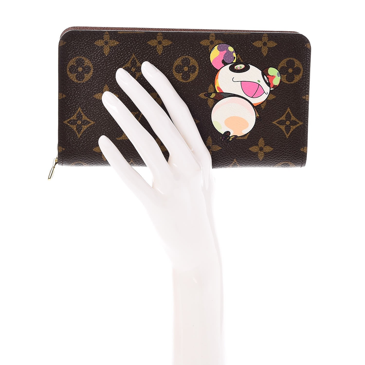 Louis Vuitton Monogram Panda Zippy Wallet 2 of 8