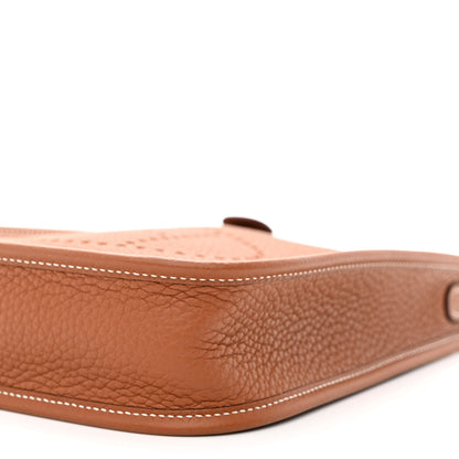 Hermes Taurillon Clemence Evelyne TPM Gold 10 of 11