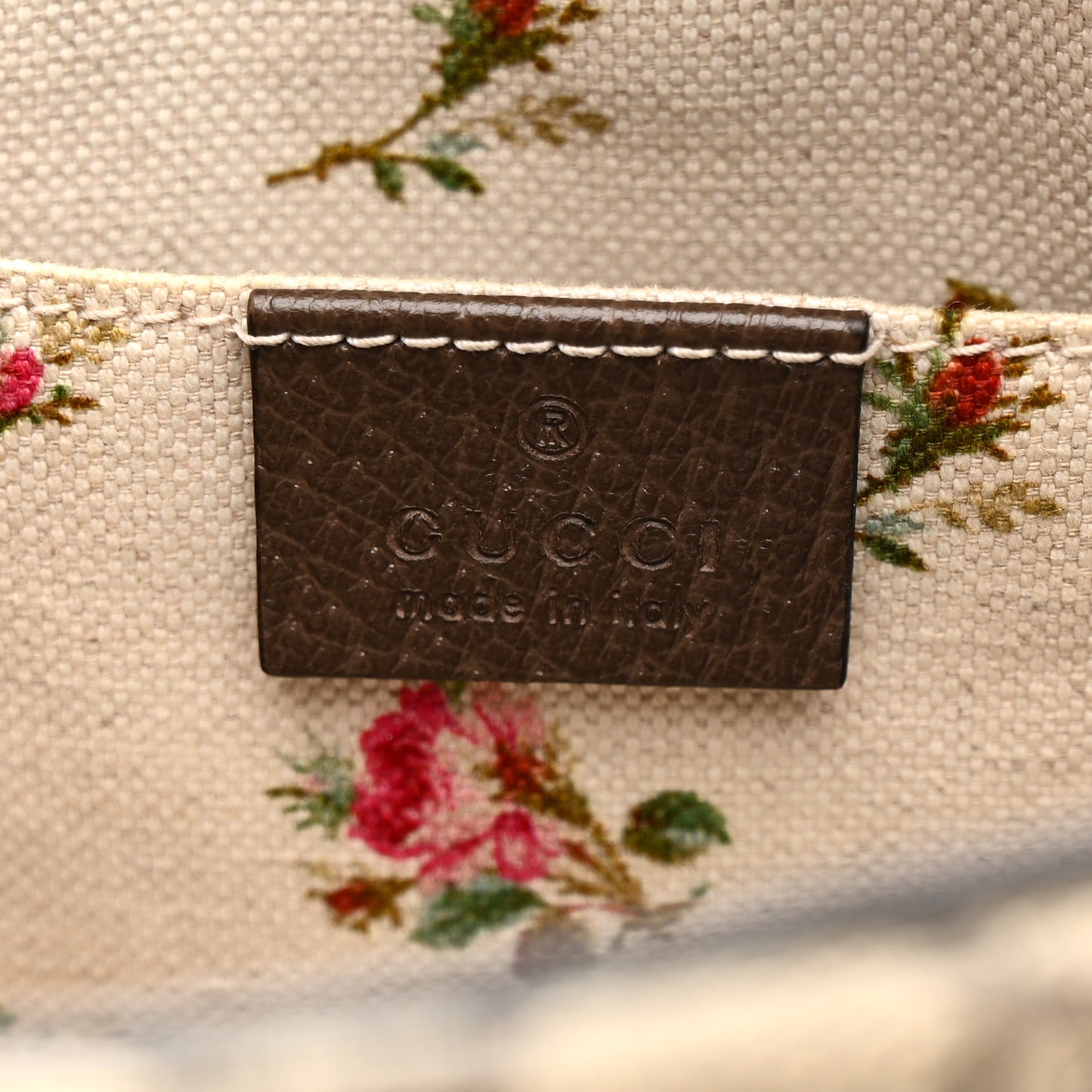 GG Supreme Monogram Web Neo Vintage Shoulder Bag Beige New Acero Crop
