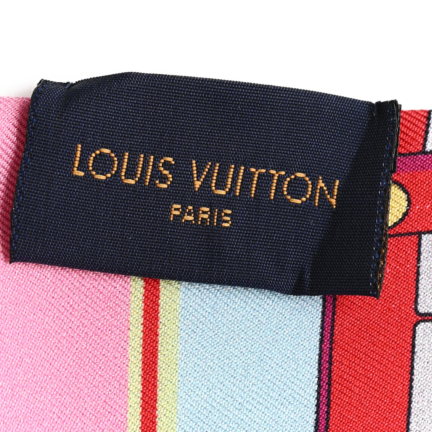 Louis Vuitton Silk Monogram 2021 Christmas Animation Japanese Garden Bandeau Marron 3 of 4