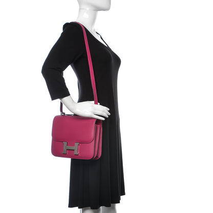 Hermes Evercolor Constance 24 Rose Pourpre 2 of 23
