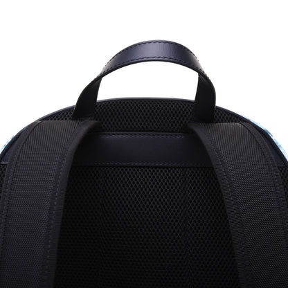 Gucci GG Supreme Monogram Blooms Medium Day Backpack Beige Blue Navy 14 of 15