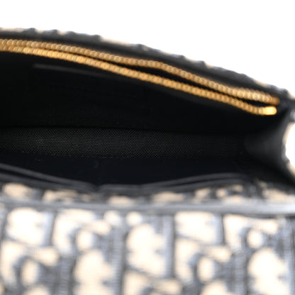 Christian Dior Oblique 30 Montaigne 2-In-1 Pouch Blue 5 of 10