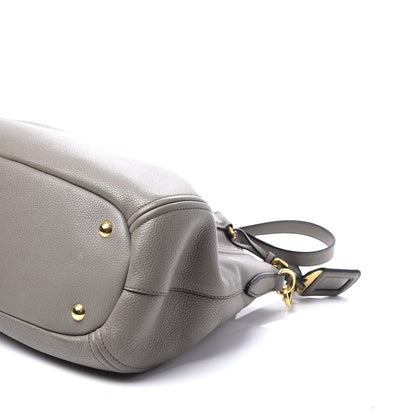 Prada Vitello Phenix Shoulder Bag Argilla 8 of 11