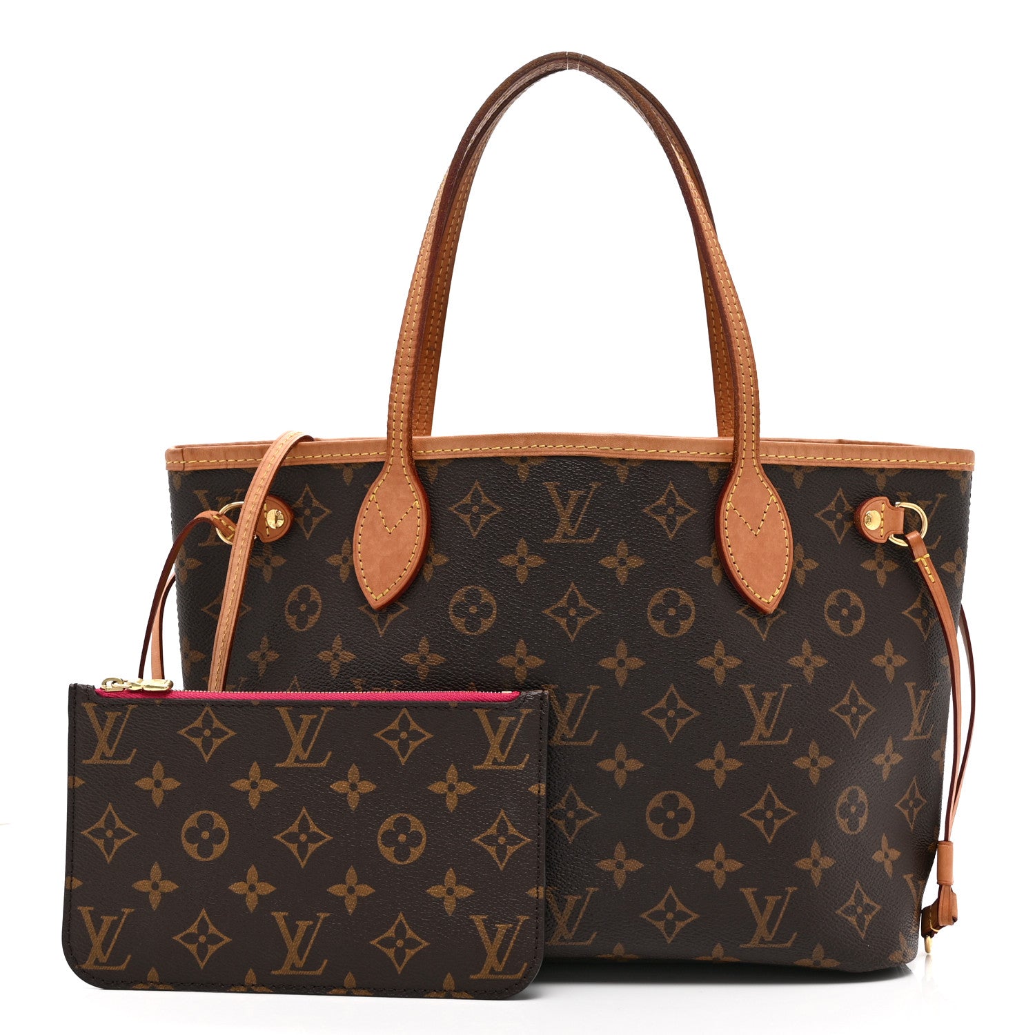 Louis Vuitton Monogram Neo Neverfull PM Fuchsia 3 of 10