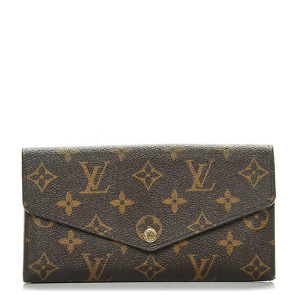 Louis Vuitton Monogram Sarah Wallet NM 1 of 7