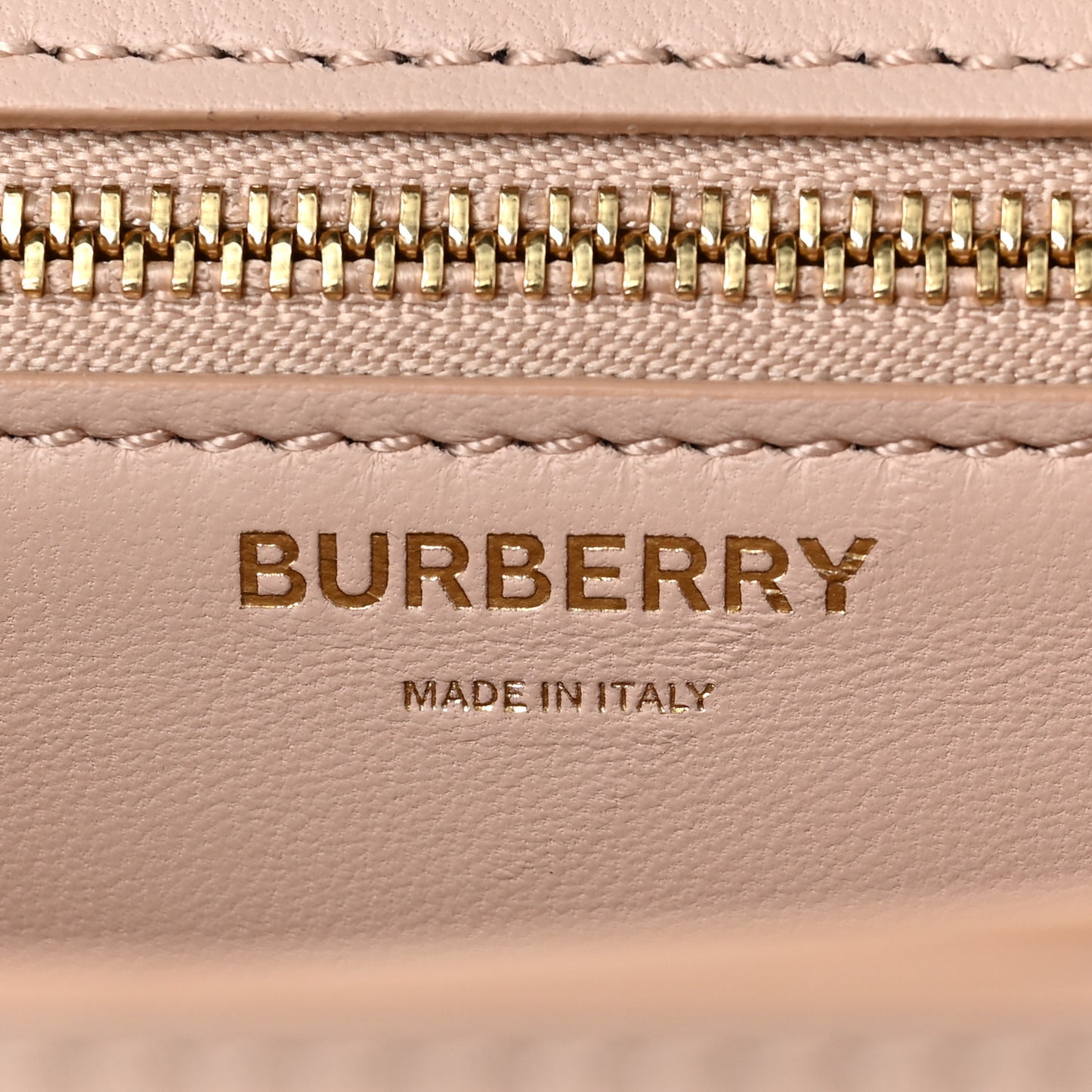 Calfskin Small TB Bag Rose Beige