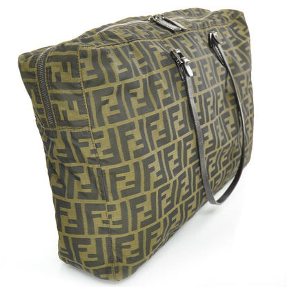 Fendi Zucca Large Travel Tote Tobacco 3 of 8