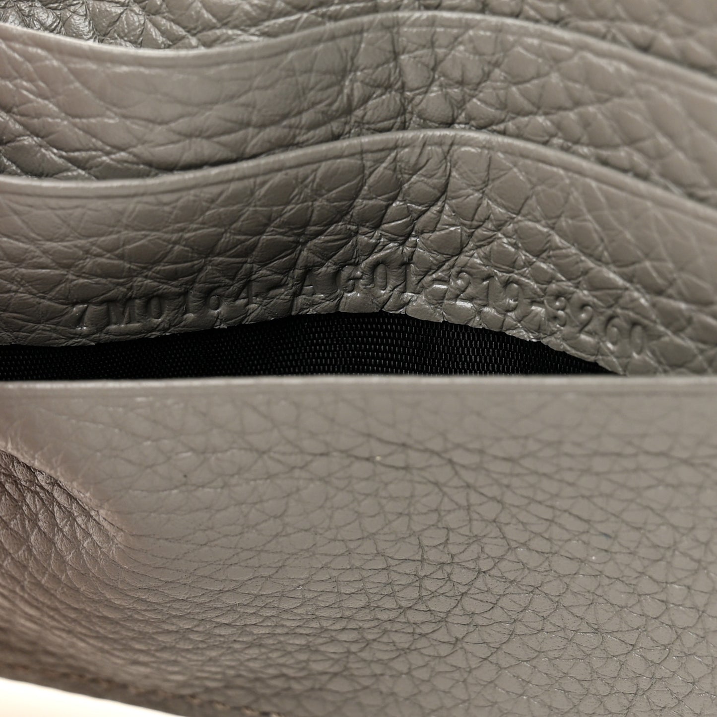 Cuoio Romano Business Card Holder Argilla