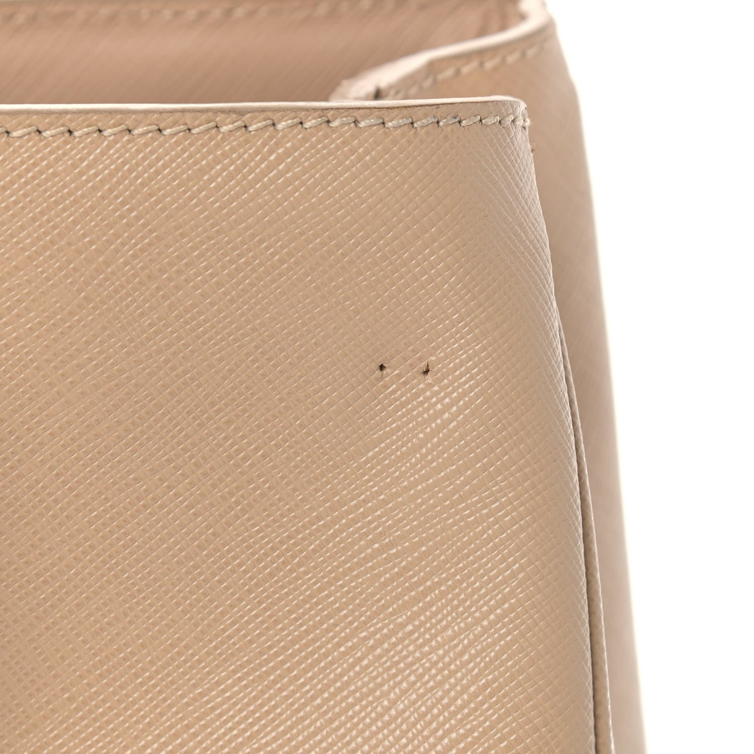 Prada Saffiano Lux Small Tote Sabbia 11 of 13
