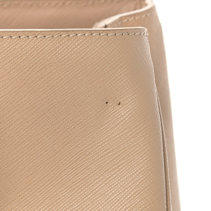 Prada Saffiano Lux Small Tote Sabbia 11 of 13