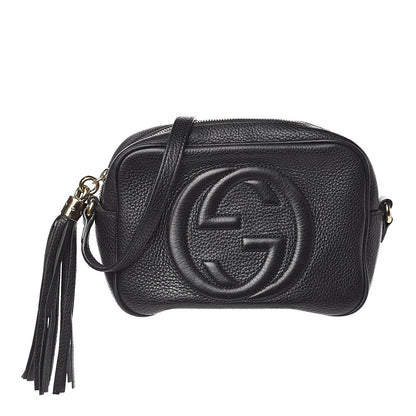 Gucci Pebbled Calfskin Small Soho Disco Bag Black 1 of 11