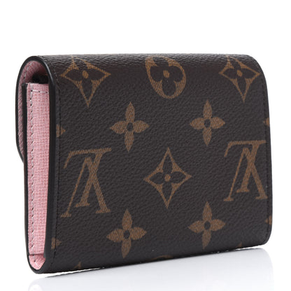 Louis Vuitton Monogram Rosalie Coin Purse Rose Ballerine 2 of 4