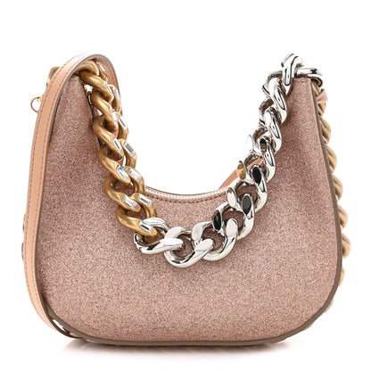 Stella McCartney Glitter Eco Alter Frayme Shoulder Bag Pink 4 of 13